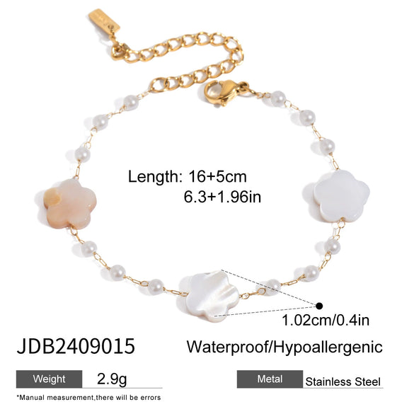 Wholesale Women's Fashion Plants And Flowers Design Electroplated Stainless Steel Necklace And Bracelet Jewelry