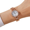 Wholesale Women's Fashion Quartz Watch With Aurora Fritillary Surface Hollow Alloy Case And Strap Round Dial