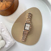 Wholesale Women's Fashion Retro Quartz Watch With Alloy Case And Steel Strip Band