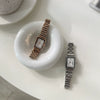 Wholesale Women's Fashion Retro Quartz Watch With Alloy Case And Steel Strip Band