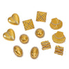 Wholesale Women's Fashion Shell Geometric Diamondencrusted Stainless Steel 18K Electroplated Earrings