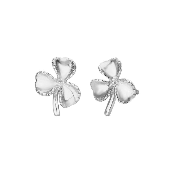 Wholesale Women's Fashion Silver Electroplated Geometric Earrings