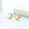 Wholesale Women's Fashion Silver Electroplated Geometric Earrings