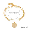 Wholesale Women's Fashion Simple Pearl Heartpatterned Electroplated Bracelet Jewelry