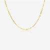 Wholesale Women's Fashion Simple 925 Silver Chain Necklace And Bracelet With Gold And Platinum Electroplating And Diamond Design