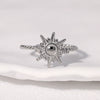 Wholesale Women's Fashion Simple Stainless Steel Sun Ring With Electroplating Treatment And Niche Design