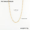 Wholesale Women's Fashion 316L Stainless Steel Water Drop Hollow Pendant Necklace And Earrings With Electroplating