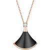 Wholesale Women's Fashionable All Match Small Skirt Necklace Titanium Steel Electroplated