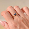 Wholesale Women's Fashionable Light Luxury Style Diamond Butterfly Sterling Silver Ring