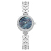 Wholesale Women's Fashionable Quartz Watch With Live Explosions Diamondencrusted Shell Mermaid Design Alloy Case And Strap Round Dial