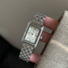 Wholesale Women's Fashionable Stylish Square Watch With Diamondencrusted Rectangle Dial And Steel Band