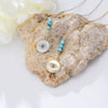 Wholesale Women's Foot Accessories Sterling Silver Devil's Eye Turquoise Diamondencrusted