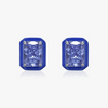 Wholesale Women's French Retro Geometric S925 Silver Earrings With Imitation Diamond And Enamel Shine