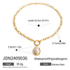 Wholesale Women's French Retro Pearl Earrings Jewelry Titanium Steel Stainless Steel Electroplated