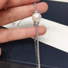 Wholesale Women's Freshwater Pearl Bracelet With Copper Material Wrinkled Round Baroque Style And Adjustable Cauliflower Chain