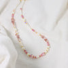 Wholesale Women's Freshwater Pearl Clavicle Chain Necklace With Geometric Design And Electroplating Treatment