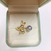 Wholesale Women's Freshwater Pearl Ring With Copper Accessories And Round Shape