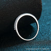 Wholesale Women's Fruit Food Style S925 Sterling Silver Ring Plated Pt950 Gold With Double Row Micro Inlay Mossan Diamond