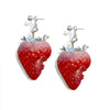 Wholesale Women's Fruit Patterned Copper And Resin Electroplated Necklace With Oshaped Chain Luxury Jewelry
