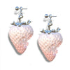 Wholesale Women's Fruit Shaped Copper Resin Electroplated Ochain Pendant Necklace