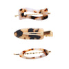 Wholesale Women's Geometric Acetic Acid Hair Clips Electroplated Hair Accessories