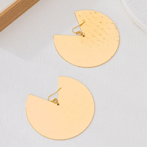 Wholesale Women's Geometric Alloy Electroplated Earrings Accessories