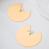 Wholesale Women's Geometric Alloy Electroplated Earrings Accessories