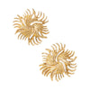 Wholesale Women's Geometric Alloy Electroplated Fashion Earrings
