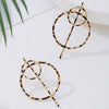 Wholesale Women's Geometric Alloy Electroplated Stainless Steel Earrings Versatile Style