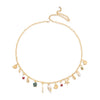Wholesale Women's Geometric Alloy Starfish Conch Flower Pendant Necklace With Electroplating