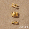 Wholesale Women's Geometric Animal Stainless Steel Rings With Vacuum Real Gold Plating In Pvd Furnace