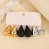 Wholesale Women's Geometric Ccb Electroplated Earrings