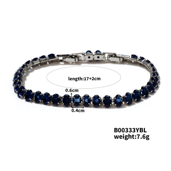 Wholesale Women's Geometric Copper Bracelet With Electroplating Treatment
