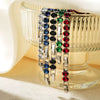 Wholesale Women's Geometric Copper Bracelet With Electroplating Treatment