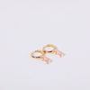 Wholesale Women's Geometric Copper Earrings With Diamond Design And High Color Retention