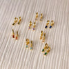 Wholesale Women's Geometric Copper Earrings With Diamond Design And High Color Retention