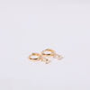 Wholesale Women's Geometric Copper Earrings With Diamond Design And High Color Retention