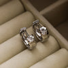 Wholesale Women's Geometric Copper Earrings With Real Gold Plating
