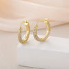 Wholesale Women's Geometric Copper Electroplated French Medieval Vintage Court Style Earrings