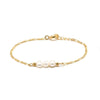 Wholesale Women's Geometric Copper Freshwater Pearl Bracelet Set With Pearls