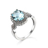 Wholesale Women's Geometric Copper Jewelry Rings With Electroplating Treatment