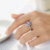 Wholesale Women's Geometric Copper Jewelry Rings With Electroplating Treatment