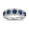 Wholesale Women's Geometric Copper Ring With Zircon Inlay