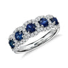 Wholesale Women's Geometric Copper Ring With Zircon Inlay