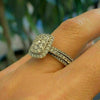 Wholesale Women's Geometric Copper Ring With Zirconia For Fashionable And Elegant Jewelry