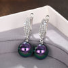 Wholesale Women's Geometric Copper U Shape Earrings Jewelry