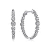 Wholesale Women's Geometric Copper Zircon Earrings Niche Style