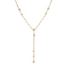 Wholesale Women's Geometric Cross Chain 18K Gold Plated Stainless Steel Necklace Light Luxury Style