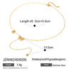 Wholesale Women's Geometric Cross Long Yshaped Necklace Electroplated Titanium Steel And Stainless Steel Jewelry