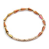 Wholesale Women's Geometric Crystal Beaded Elastic Bracelet